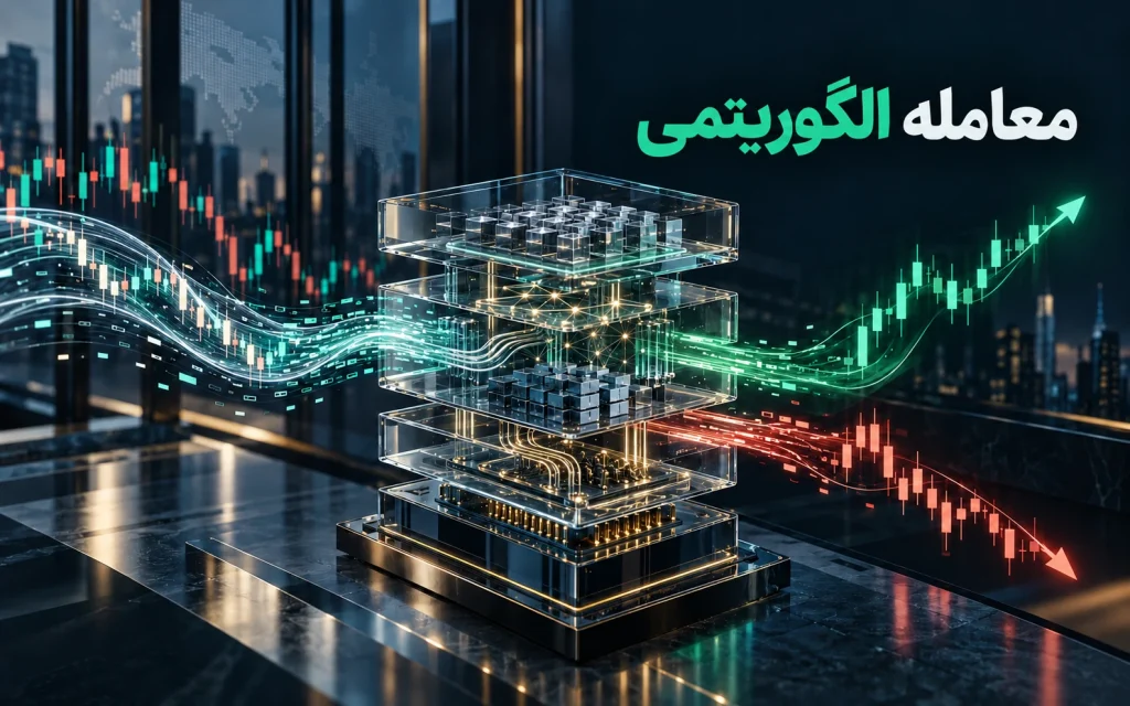 معامله‌گری الگوریتمی فارکس؛ تصویرسازی مفهومی اختصاصی موضوع