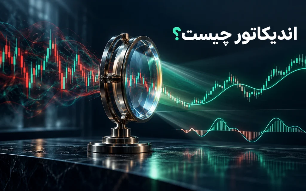 اندیکاتور چیست و چه نقشی در تحلیل دارد؟؛ تصویرسازی مفهومی اختصاصی موضوع